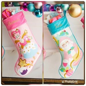 Glitterville Christmas Stocking Set
